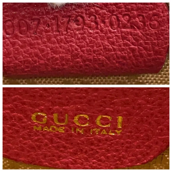 SALE! Gucci Red Suede Mini Satchel Handbag/Shoulder Bag W Bamboo Handles & Strap - Picture 9 of 16